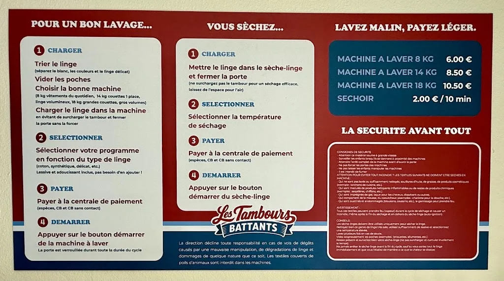 Les Tambours Battants - Laverie automatique Metz - photo 2