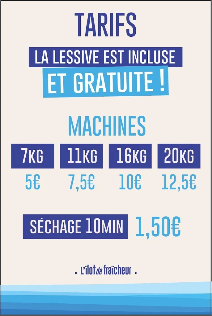 Laverie automatique & Relais colis – Îlot de fraîcheur - photo 1