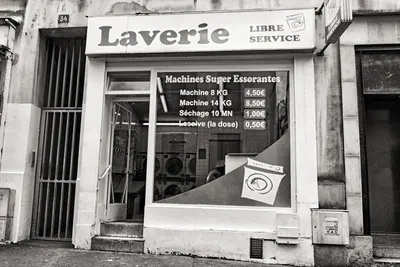 Laverie libre service